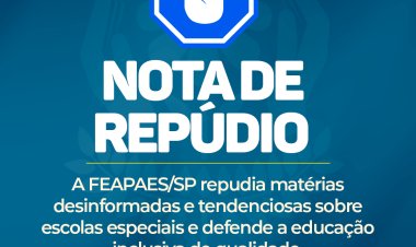 NOTA DE REPÚDIO – matérias veiculadas no site Terra sobre APAEs e suas escolas especiais.