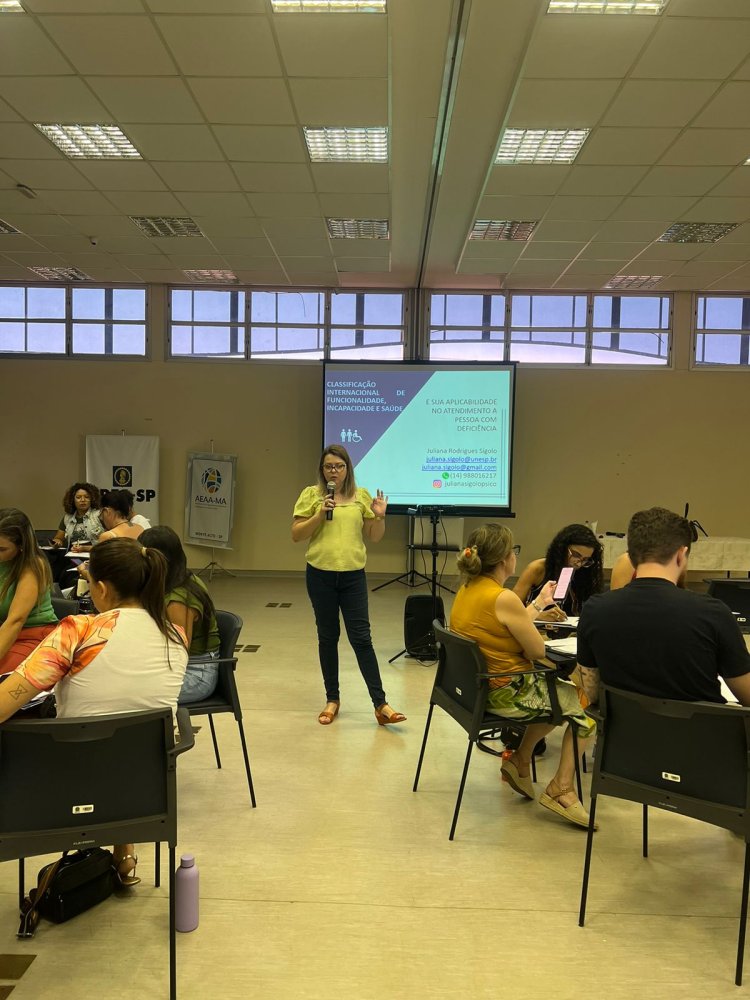 Curso Classificação Internacional de Funcionalidade - CIF - edição de Monte Alto