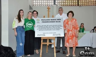 Inauguração Pavilhão IV da APAE de Itápolis