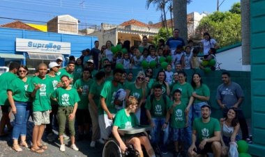 APAE de Presidente Bernardes celebra campanha do Setembro Verde
