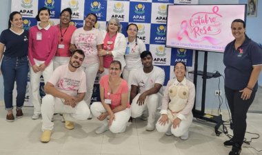 A Conscientização sobre o Outubro Rosa e a Prevenção ao Câncer de Mama na APAE de Mongaguá.