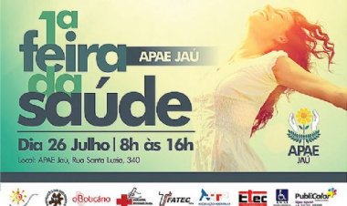 APAE de Jaú promove feira de saúde neste sábado