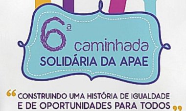6ª Caminhada Solidária da APAE de Mogi das Cruzes acontece no próximo dia 24
