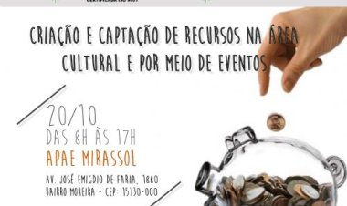 Inscrições abertas para curso de criação e captação de recursos na área cultural e de eventos
