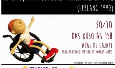 Cajati sedia curso sobre Currículo Funcional Natural dia 30