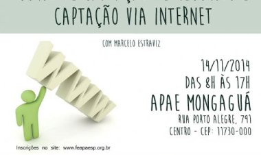 Inscrições abertas para curso de Captação de Recursos e Captação via Internet