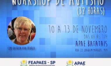 Federação irá promover Workshop de Autismo em novembro