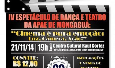 APAE de Mongaguá convida para espetáculo de dança e teatro