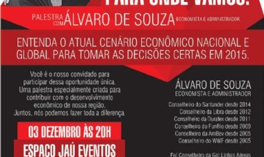 Jaú promove palestra sobre economia com renda em prol da APAE