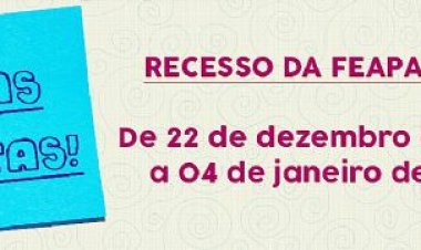 FEAPAES-SP informa expediente para o final de ano