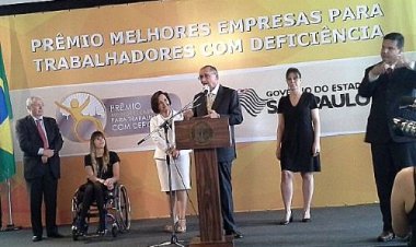 Governo de São Paulo entrega Prêmio Melhores Empresas para Trabalhadores com Deficiência