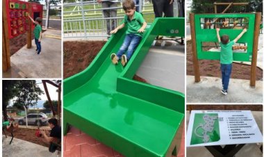 Araraquara inaugura parque acessível