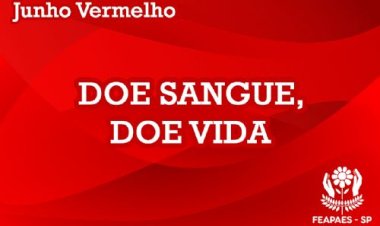 Campanha Junho Vermelho incentiva doação de sangue em várias cidades