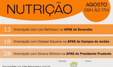 Agosto terá maratona de Orientação Técnica em Nutrição