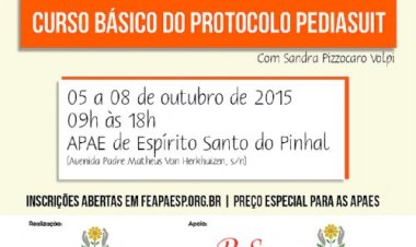 Espírito Santo do Pinhal sediará curso básico de PediaSuit