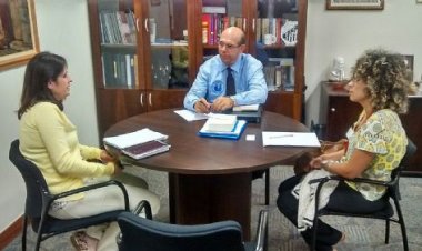 Federação se reúne com representante de igreja para tratar de doação de cadeiras de roda