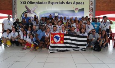 Delegação de São Paulo participa das Olimpíadas Nacionais das APAES