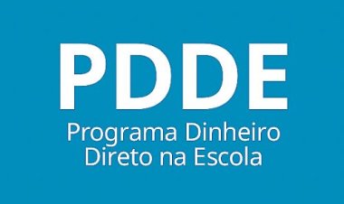 Recursos do Programa Dinheiro Direto na Escola já estão disponíveis