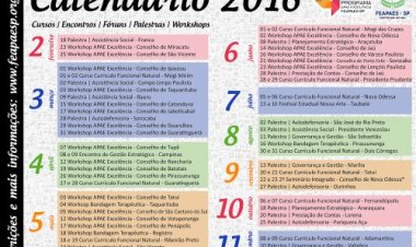 FEAPAES-SP divulga calendário de cursos e eventos