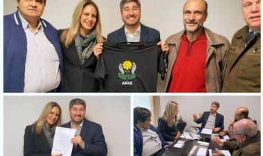 FEAPAES-SP se reúne com deputado Fernando Cury