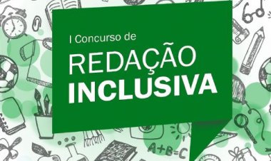Último dia para participar do Concurso de Redação Inclusiva