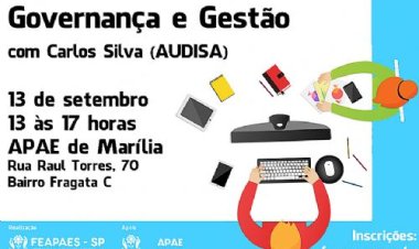Marília recebe palestra sobre governança em setembro