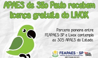 Parceria entre FEAPAES-SP e Livox distribui licença gratuita para APAES