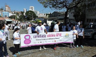 APAE de Mogi das Cruzes reúne cerca de 800 pessoas na 8ª Caminhada Solidária