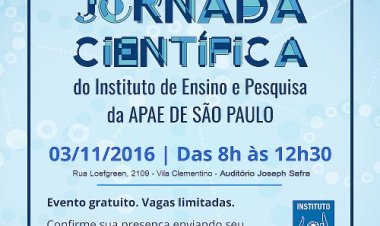 APAE de São Paulo promoverá Jornada Científica