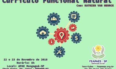 Mongaguá-SP sediará curso de Currículo Funcional Natural