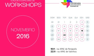 Federação promoverá workshops para APAES que não compareceram em outras edições