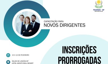 Federação prorroga inscrições da Capacitação para novos dirigentes das APAEs
