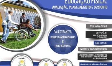 Jaú recebe curso de curso Educação Física: Avaliação, Planejamento e Desporto