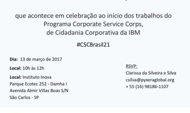 Cerimônia de abertura de programa da IBM acontece na próxima segunda-feira