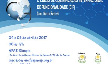Curso de Classificação Internacional e Funcionalidade será oferecido em Olímpia