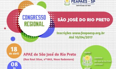 Congresso Regional de São José do Rio Preto será realizado em abril