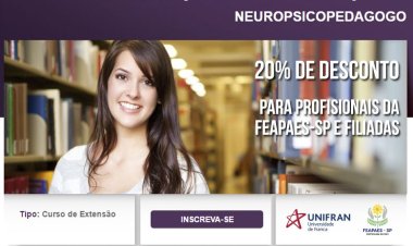 Profissionais da FEAPAES-SP e filiadas tem 20% de desconto em curso de Educação Especial da UNIFRAN