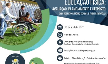 FEAPAES-SP realiza curso de Educação Física em Presidente Prudente