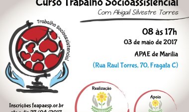 Marília recebe curso de Trabalho Socioassistencial