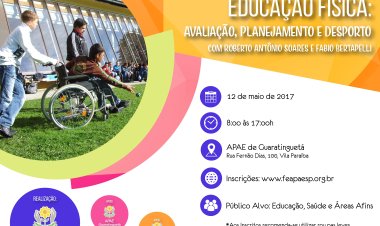 FEAPAES-SP promove curso de Educação Física: Avaliação Planejamento e Desporto em Guaratinguetá