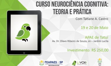 Livox realiza curso sobre Neurociência Cognitiva em Tatuí