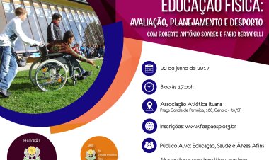 Itu sediará curso de Educação Física: Avaliação, Planejamento e Desporto no próximo mês