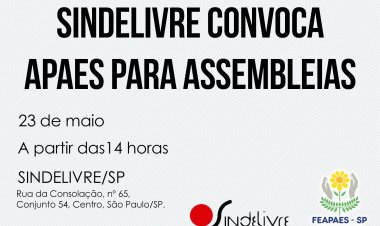 Sindelivre convoca para assembleias