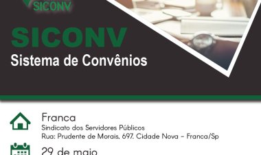Franca recebe curso de SICONV