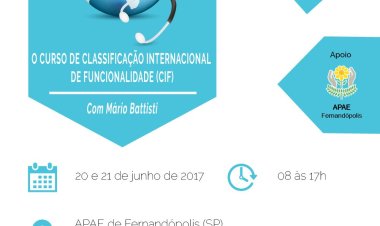 FEAPAES promove Curso de Classificação Internacional de Funcionalidade (CIF) em Fernandópolis