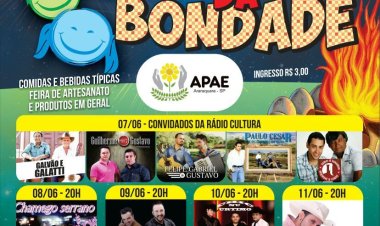 APAE de Araraquara promove Arraiá da Bondade""