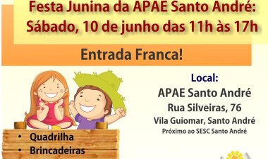 Festa Junina da APAE de Santo André terá quadrilha e brincadeiras