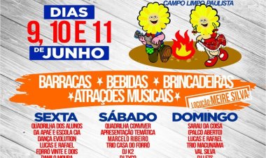 APAE de Campo Limpo Paulista realiza três dias de festa junina