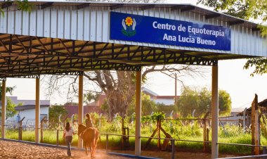 Equoterapia na APAE de Palmital