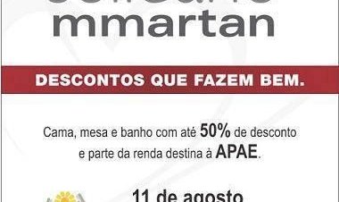 Mmartam promove bazar solidário em prol da APAE de Tanabi -SP